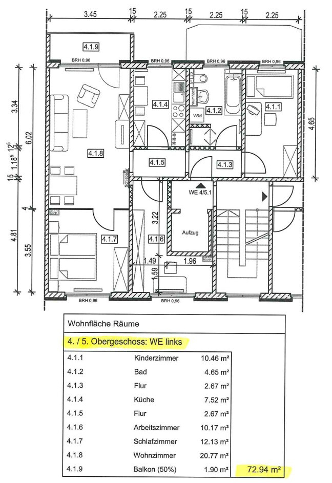 Grundriss Ringstraße 10